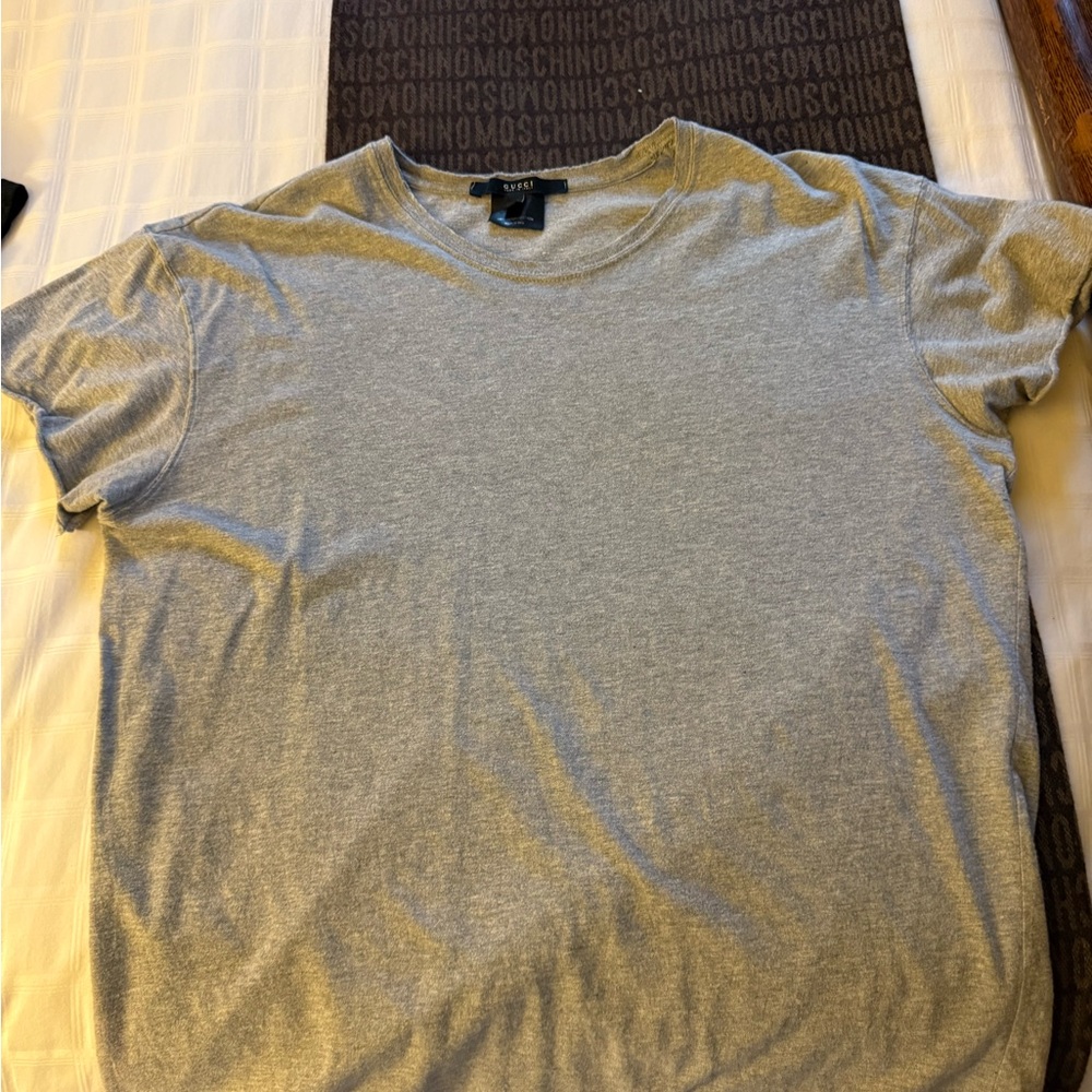 Gucci Authentic Gray Men's Shirt - M